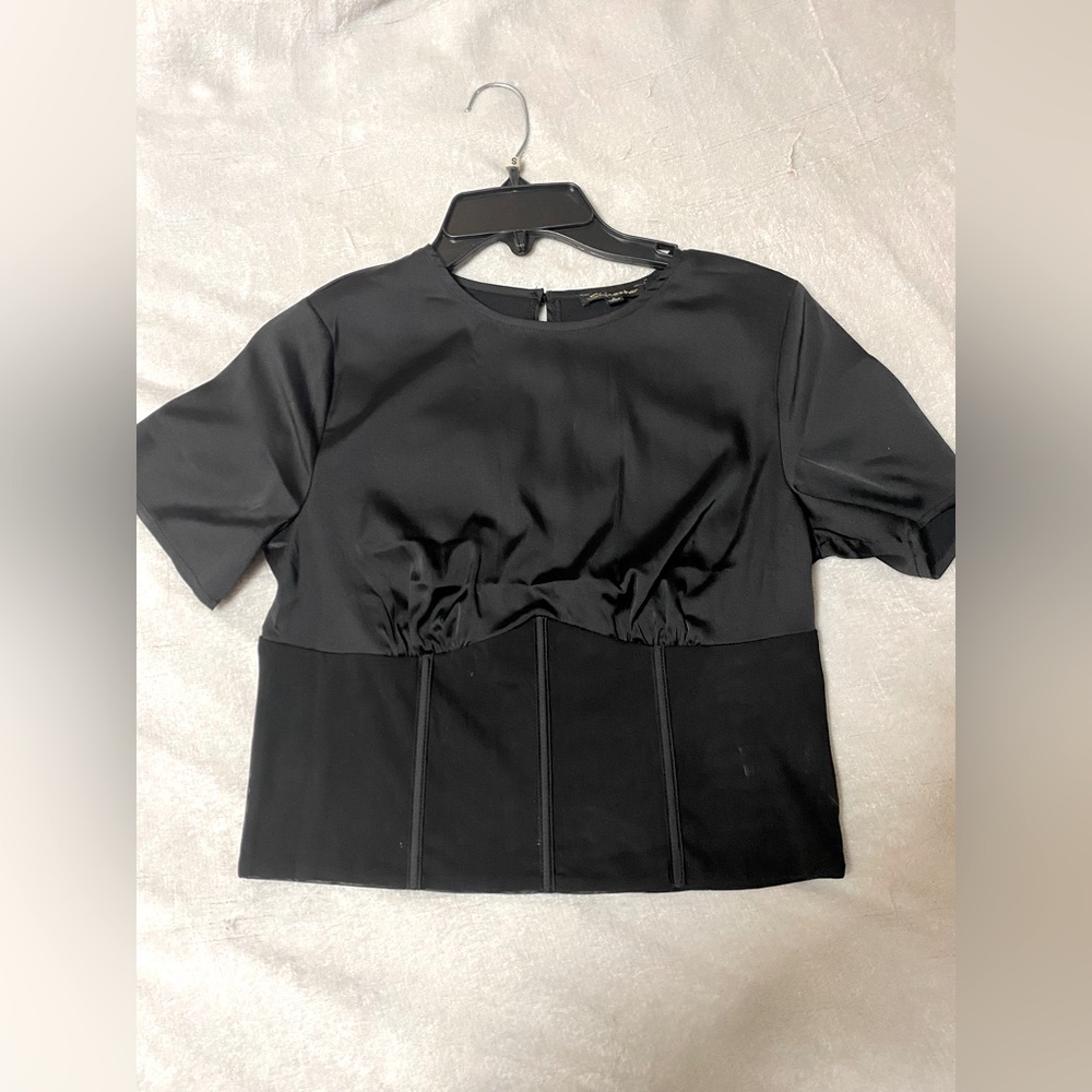 Corset top. Black. size Medium